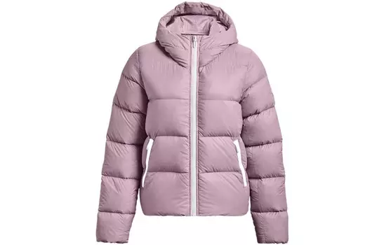 Пуховик женский розовый Under Armour