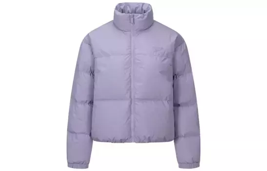 Пуховик женский светло-фиолетовый Reebok