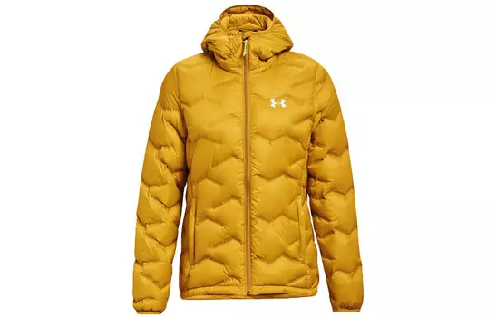Пуховик женский желтый Under Armour