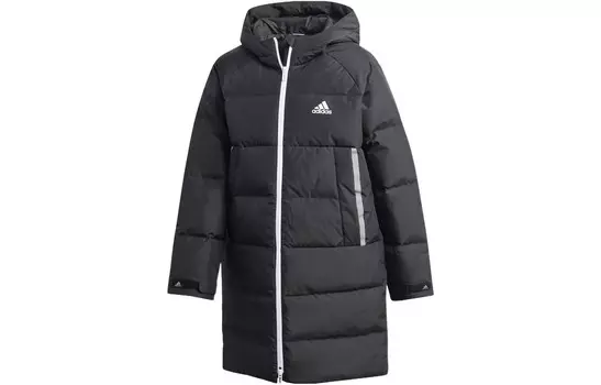 Пуховики/жилеты Adidas, черный
