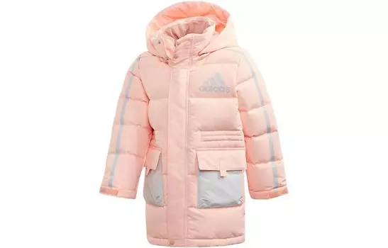 Пуховики/жилеты Adidas, розовый