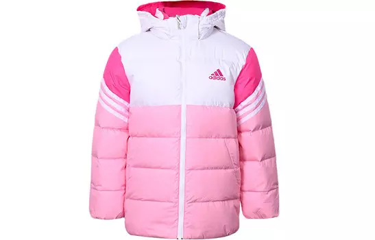 Пуховики/жилеты Adidas, розовый