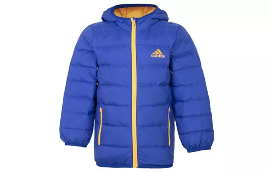 Пуховики/жилеты Adidas, синий