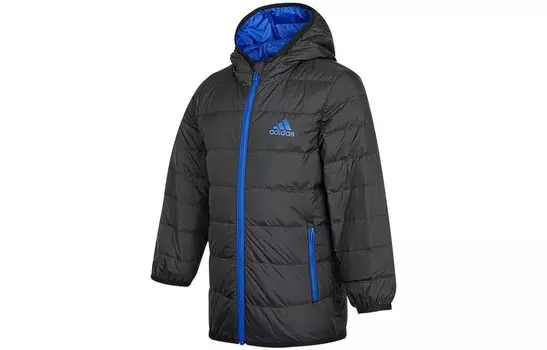 Пуховики/жилеты Adidas, темно-серый