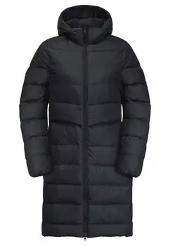 Пуховое пальто LENAUPLATZ Jack Wolfskin, антрацит