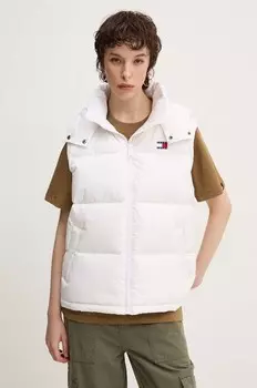 Пуховой жилет Tommy Jeans, белый