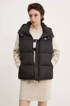 Пуховой жилет Tommy Jeans, черный
