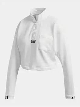 Пуловер adidas, белый