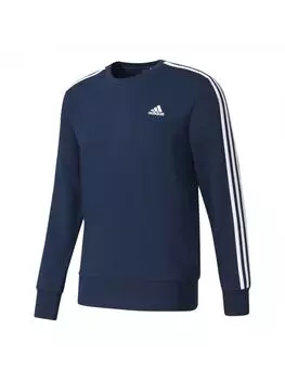Пуловер adidas Pullover schwarz ESS 3 Streifen, синий