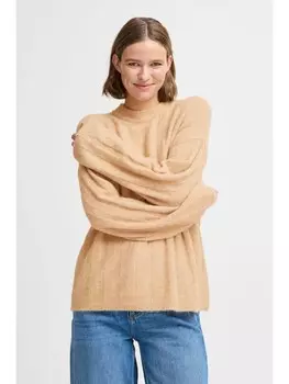 Пуловер b.young Strickpullover, коричневый