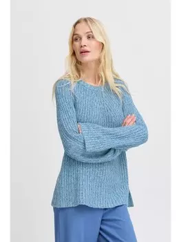 Пуловер b.young Strickpullover, синий