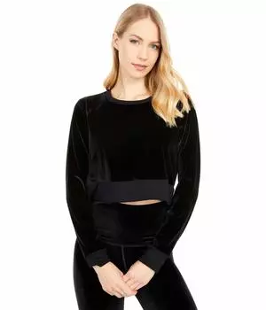 Пуловер Beyond Yoga, Cropped Velvet Pullover