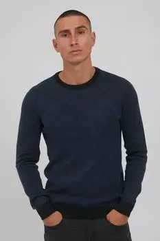 Пуловер BLEND Strick BHNison, синий