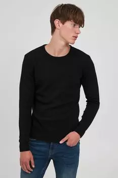 Пуловер BLEND Strick, черный