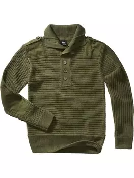 Пуловер Brandit Pullover, зеленый