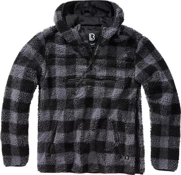 Пуловер Brandit Teddyfleece Worker, черный