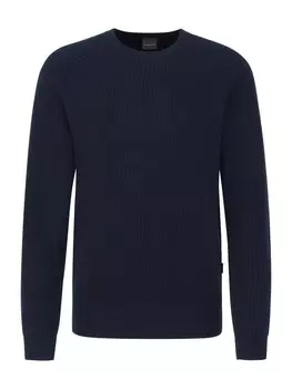 Пуловер Bugatti Pullover Rundhals, цвет marine
