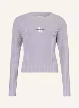 Пуловер Calvin Klein, фиолетовый