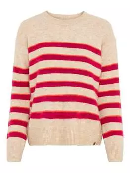 Пуловер Camel Active, цвет pink/beige
