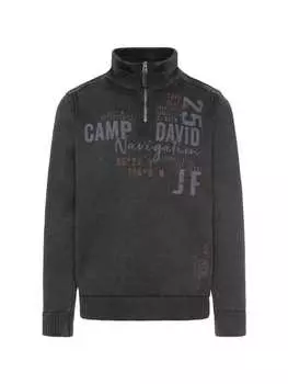 Пуловер CAMP DAVID, черный