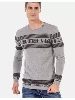 Пуловер Cipo & Baxx Pullover, серый