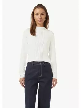 Пуловер comma CI Strickpullover langarm, белый