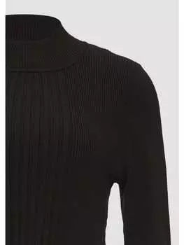 Пуловер comma CI Strickpullover langarm, черный