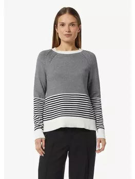 Пуловер comma CI Strickpullover langarm, черный