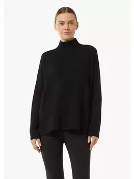 Пуловер comma CI Strickpullover langarm, черный