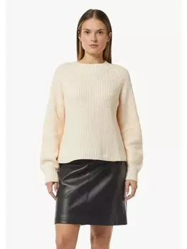 Пуловер comma CI Strickpullover langarm, кремовый