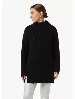 Пуловер comma Strickpullover langarm, черный