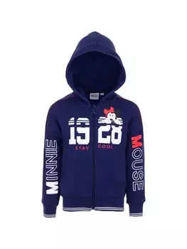 Пуловер Disney Minnie Mouse Minnie Mouse Weste Jacke Stilvol und bequem 7 Jahre Blau, синий