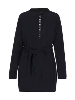 Пуловер DreiMaster Klassik Cardigan, синий