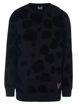 Пуловер Ea7 Emporio Armani, черный