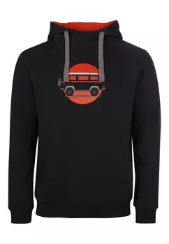 Пуловер elkline Hoodie Team Player, черный