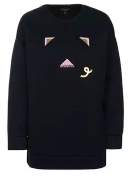 Пуловер Emporio Armani, черный