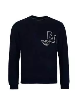 Пуловер Emporio Armani, темно-синий