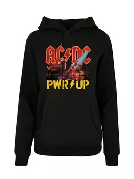 Пуловер F4NT4STIC Basic ACDC Rock Band Music PWRUP Stage Lights, черный