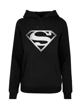 Пуловер F4NT4STIC Basic DC Comics Superman Superheld Spot Logo, черный
