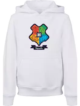 Пуловер F4NT4STIC Harry Potter Hogwarts Junior Crest, белый