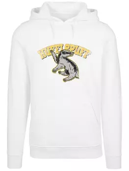 Пуловер F4NT4STIC Harry Potter Hufflepuff Sport Emblem, белый