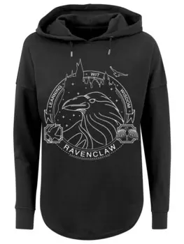 Пуловер F4NT4STIC Oversized Harry Potter Ravenclaw Seal, черный