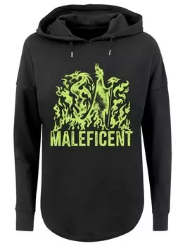 Пуловер F4NT4STIC Oversized Hoodie Disney Villians Maleficent Dragon, черный