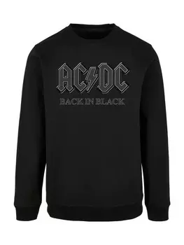 Пуловер F4NT4STIC Sweatshirt ACDC Back, черный