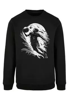 Пуловер F4NT4STIC Sweatshirt Basketball Spieler, черный