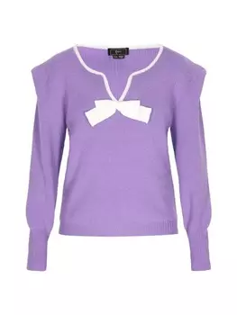 Пуловер faina Pullover, цвет Lavendel Weiss