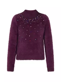 Пуловер faina Pullover, цвет Pflaume