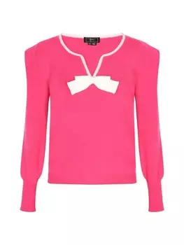 Пуловер faina Pullover, цвет Pink Weiss