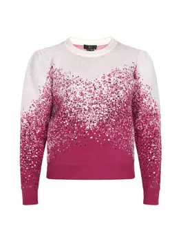 Пуловер faina Pullover, цвет Wollweiss Fuchsia
