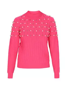Пуловер faina Pullover, розовый